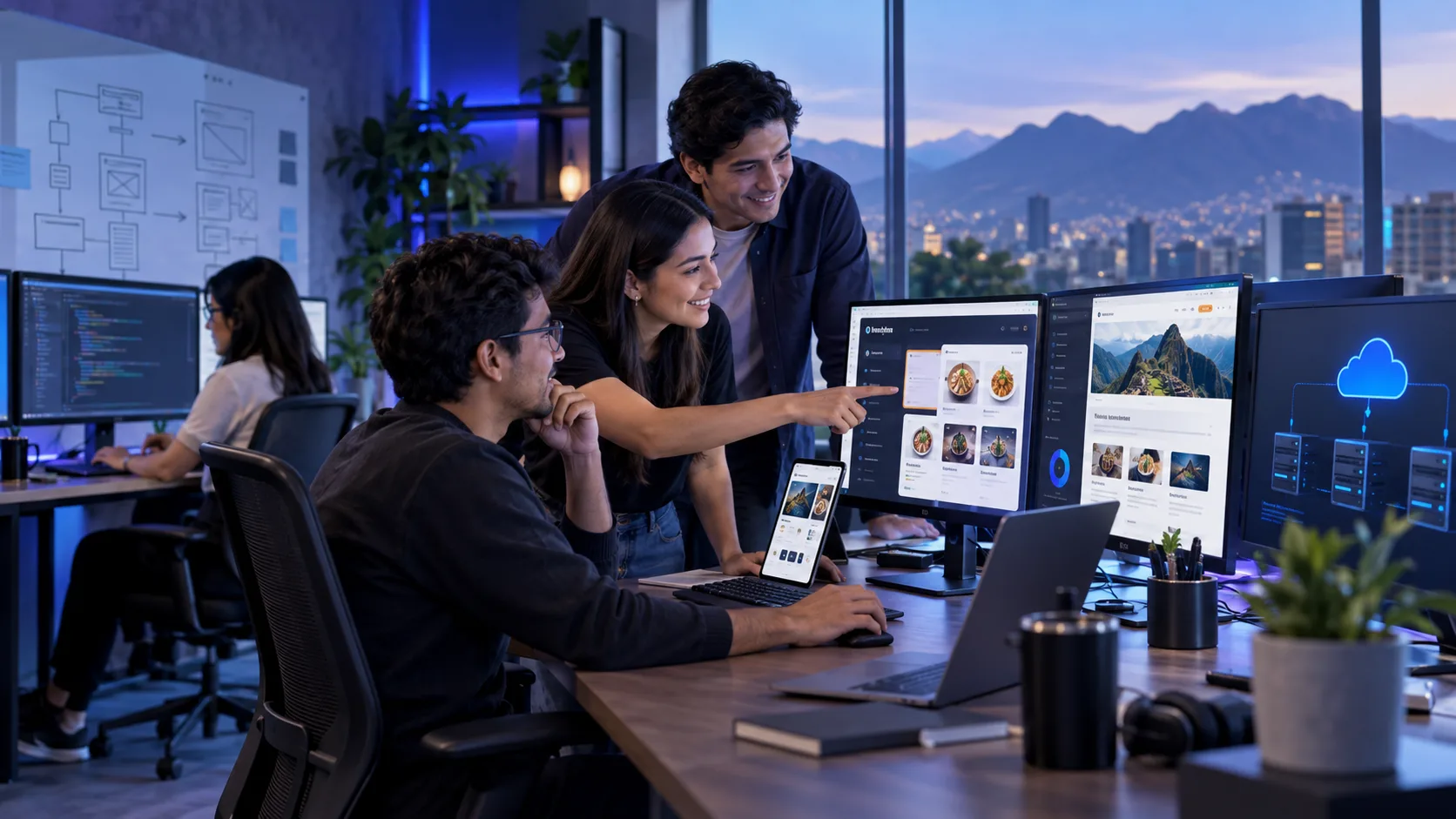 Equipo de FactCloud desarrollando soluciones digitales